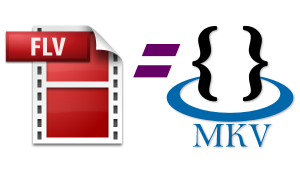 FLV to MKV batch conversion FLV to MKV batch conversion (article illustration picture)